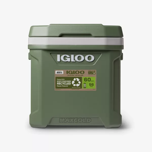 ECOCOOL Latitude 60 Qt Roller Cooler - Image 4