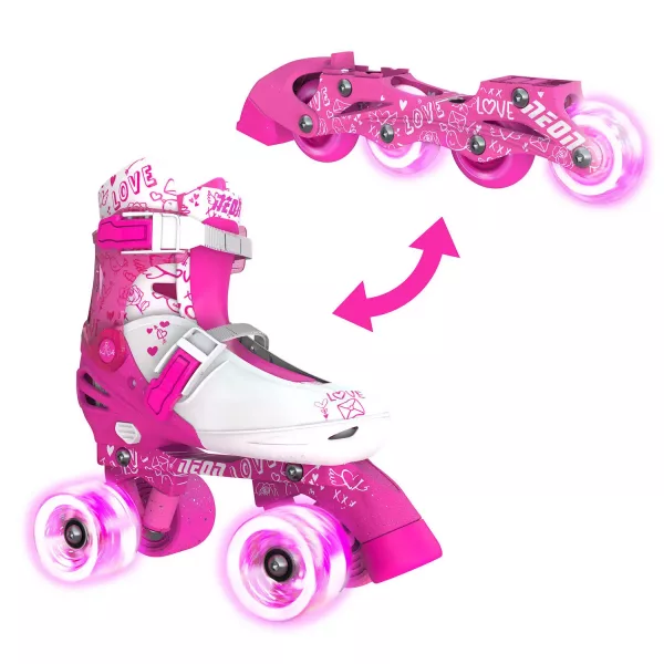 2-in-1 Combo Skates with Light-up Wheels - Image 3