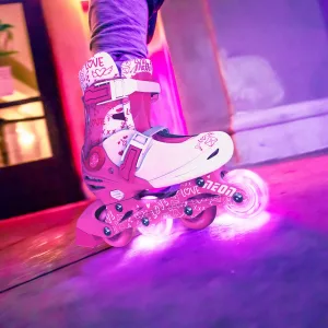 2-in-1 Combo Skates with Light-up Wheels