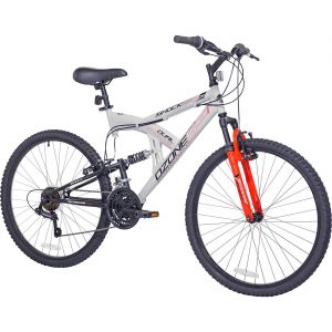 500 Men's Shock Force 26 in 21-Speed Full Suspension Mountain Bike