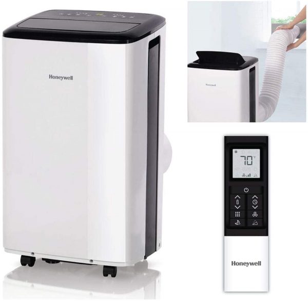 Compact Portable Air Conditioner with Dehumidifier & Fan