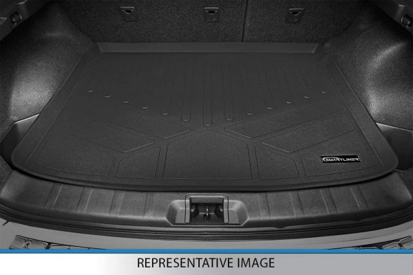 Weather Custom Fit Black Cargo Liner Behind the 2nd Row Compatible With 2020-2022 Kia Telluride