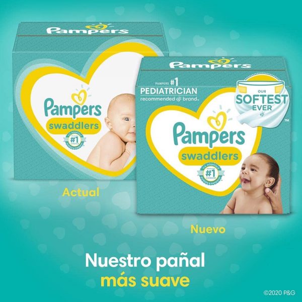 140 count pampers swaddlers disposable baby diapers - Image 3