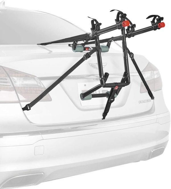 Deluxe 2 bike trunk mount rack