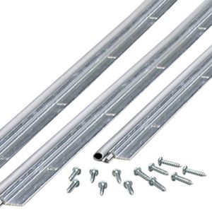 36-Inch by 84-Inch Flat Profile Door Jamb Weather-strip Kit with Screws