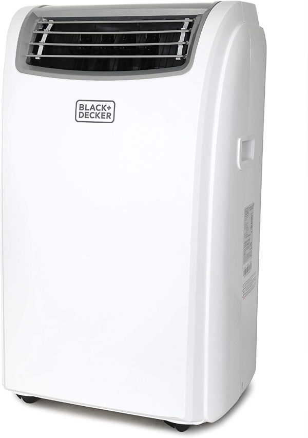 Portable air conditioner with heat and remote