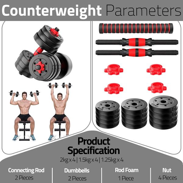 Weights dumbbells set - Image 2