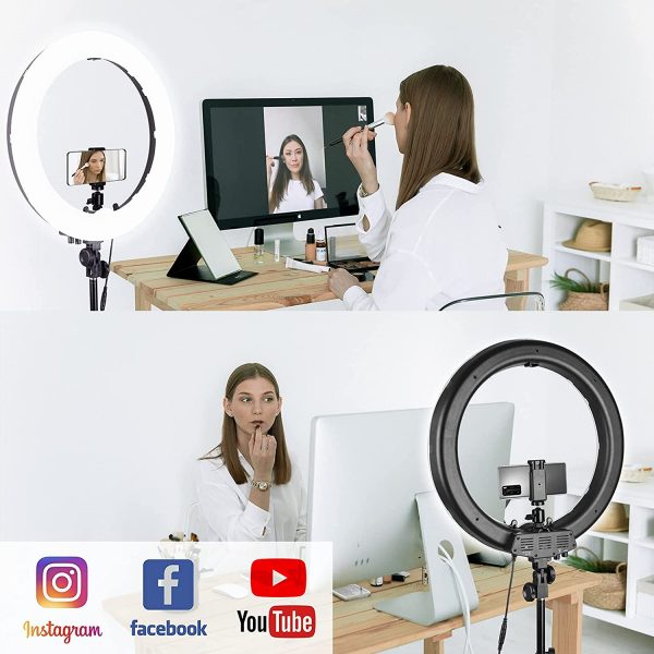 Ring light wuth extendable tripod stand - Image 2
