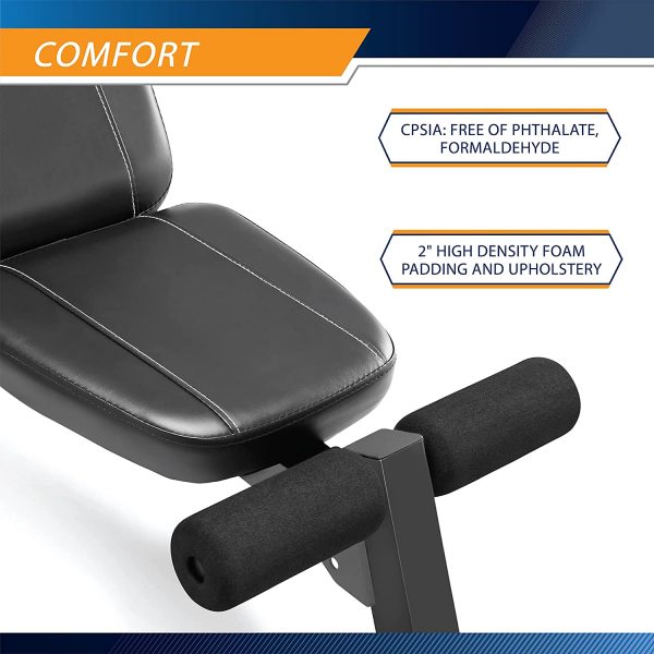 Multi-Position workout utility bench for home gym - Image 4