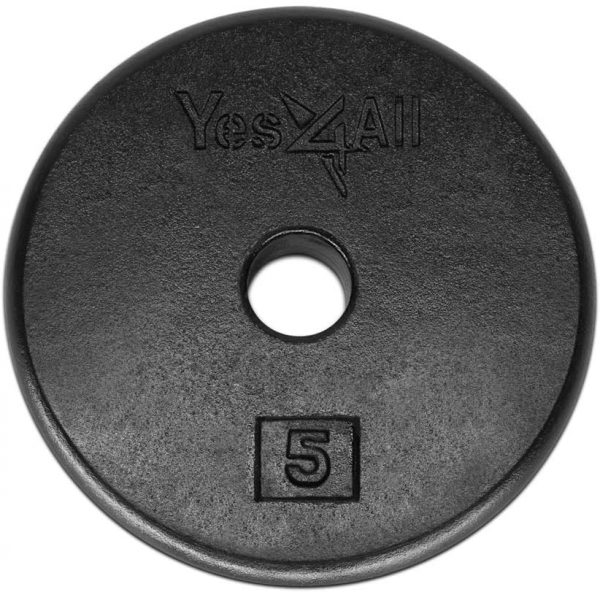 Standard 1-inch Cast Iron Weight Plates 5 - Image 3
