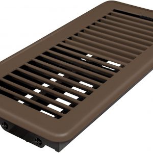 Floor vent register