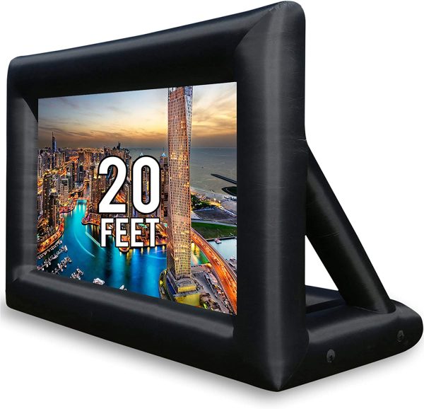 Jumbo 20 feet inflatable outdoor and indoor theater projector screen - Image 4