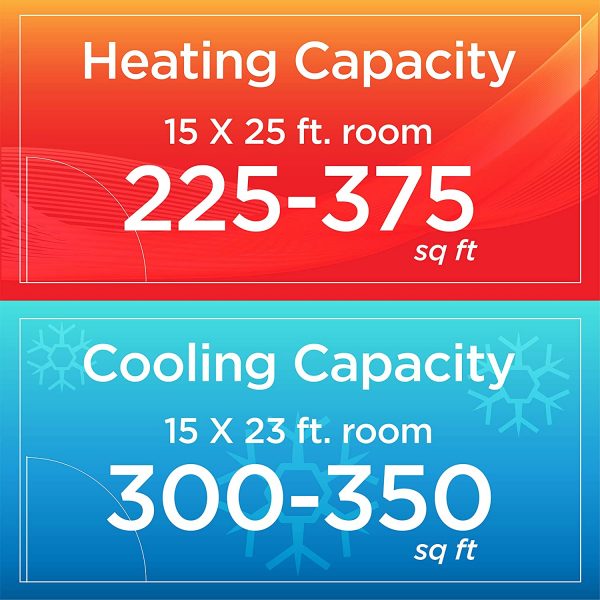 Portable air conditioner with heat and remote - Image 3