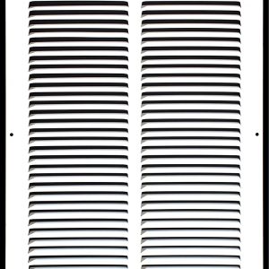 12" X 24" Steel Return Air Grille | HVAC Vent Cover Grill for Sidewall and Ceiling