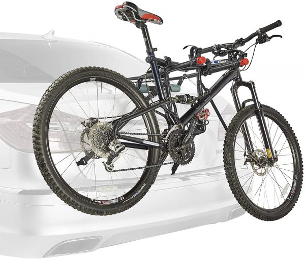 Deluxe 2 bike trunk mount rack - Image 2