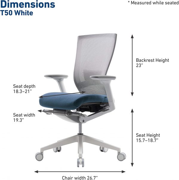 T50 Highly Adjustable Ergonomic Office Chair (TNB500LDA) - Image 2