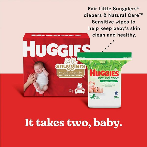 Baby diapers size newborn 128 ct - Image 2