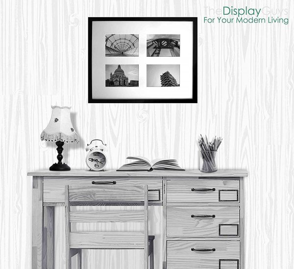 Matte Black solid Pine wood picture frame - Image 5
