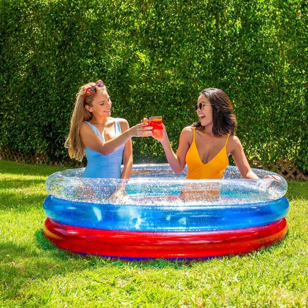 Stars & Stripes Glitter sunning pool