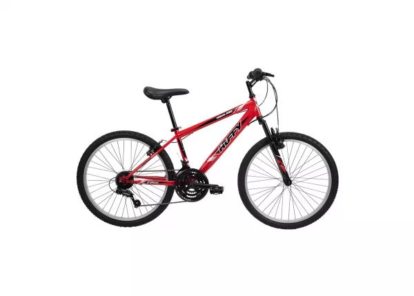 Highland 24" Mountain Bike - Red - Image 3
