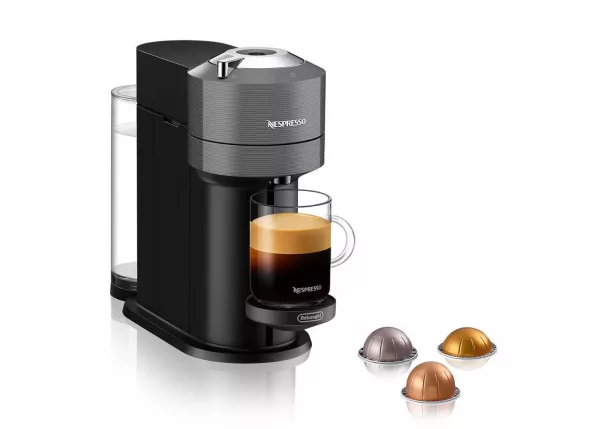 Vertuo Next Coffee and Espresso Machine by De'Longhi - Gray - Image 4