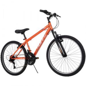 Incline men's mountain bike, tangerine orange