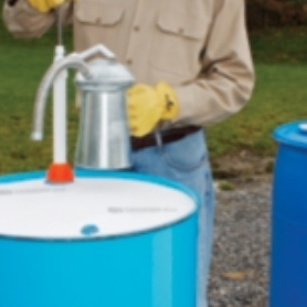 Oil-Only UV-Resistant Absorbent Barrel Top Mat