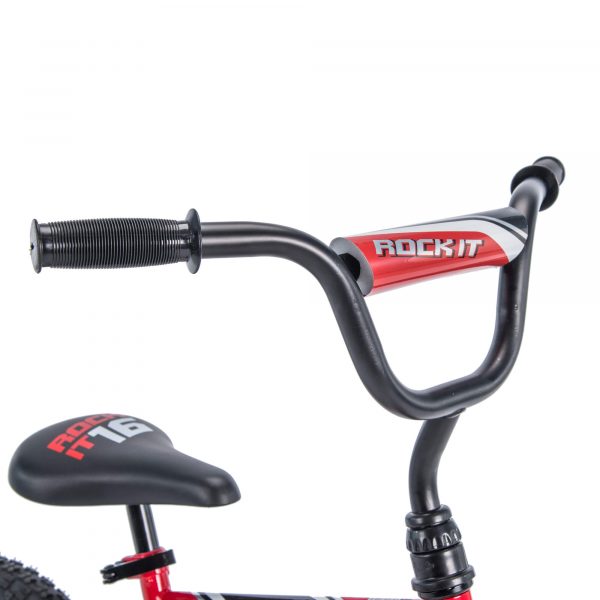 16" Rock It Boys Bike, Red - Image 3